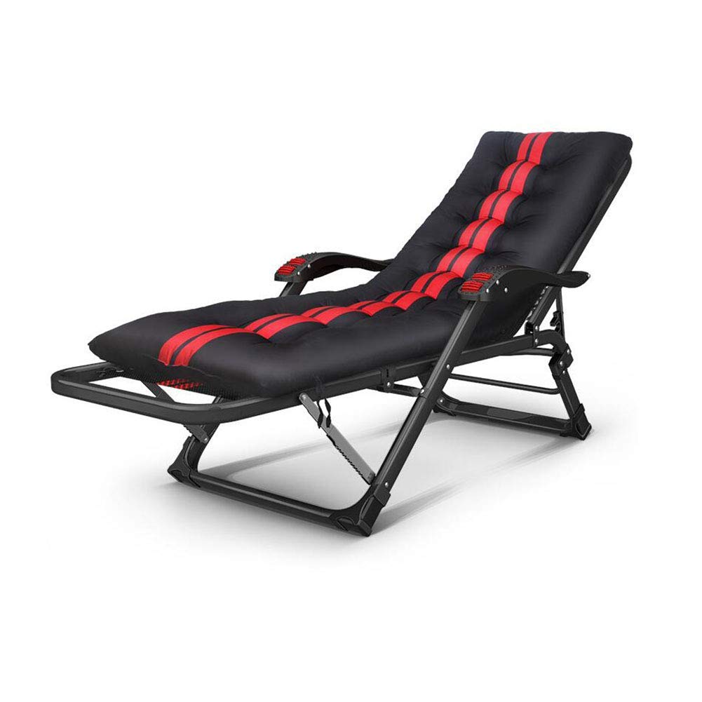 Chaise longue de jardin pliante : canapé-lit inclinable pour terrasse