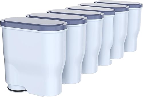 Paquete de 6 unidades ean CA6903 1000 0122 47, CA6707 0010, CMF009, Philips 2000300040005000 para filtro Aquaclean de repuesto