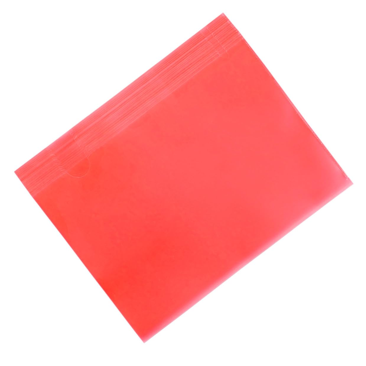 Angoily 60 Piezas Carpeta Transparente Tipo Funda Organizadora para Material Plástico Resistente para Oficina y Escuela