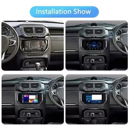 Pantalla de coche 2 DIN con Android Auto para Tata Hexa 2020 2