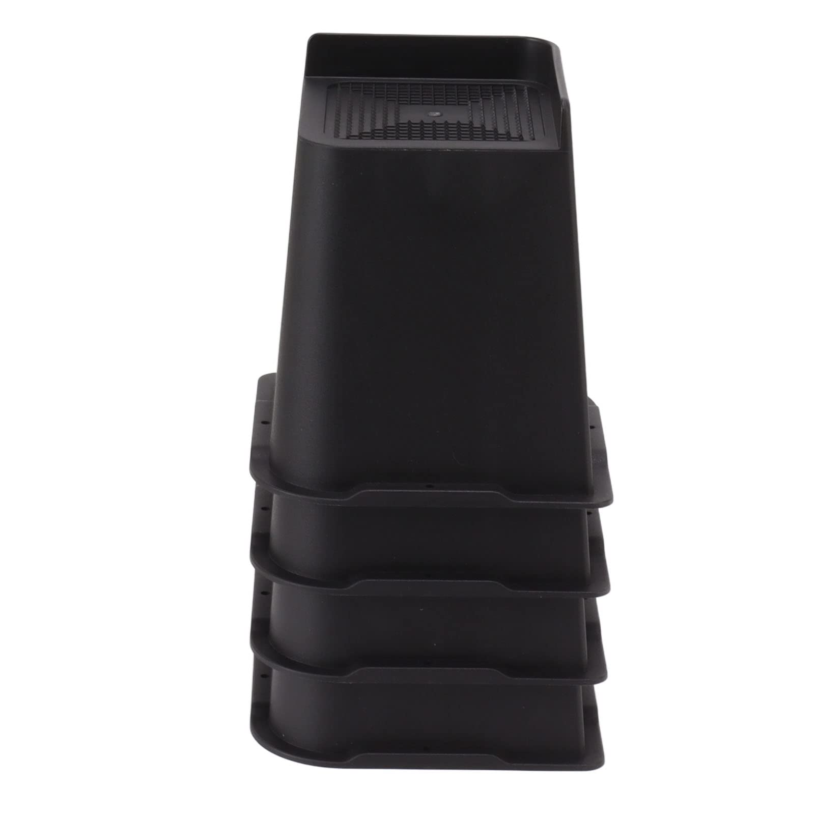 Juego de elevadores de Muebles, Bloques de elevación de Cama ABS de Alta Resistencia, 6 Pulgadas para Silla y sofá