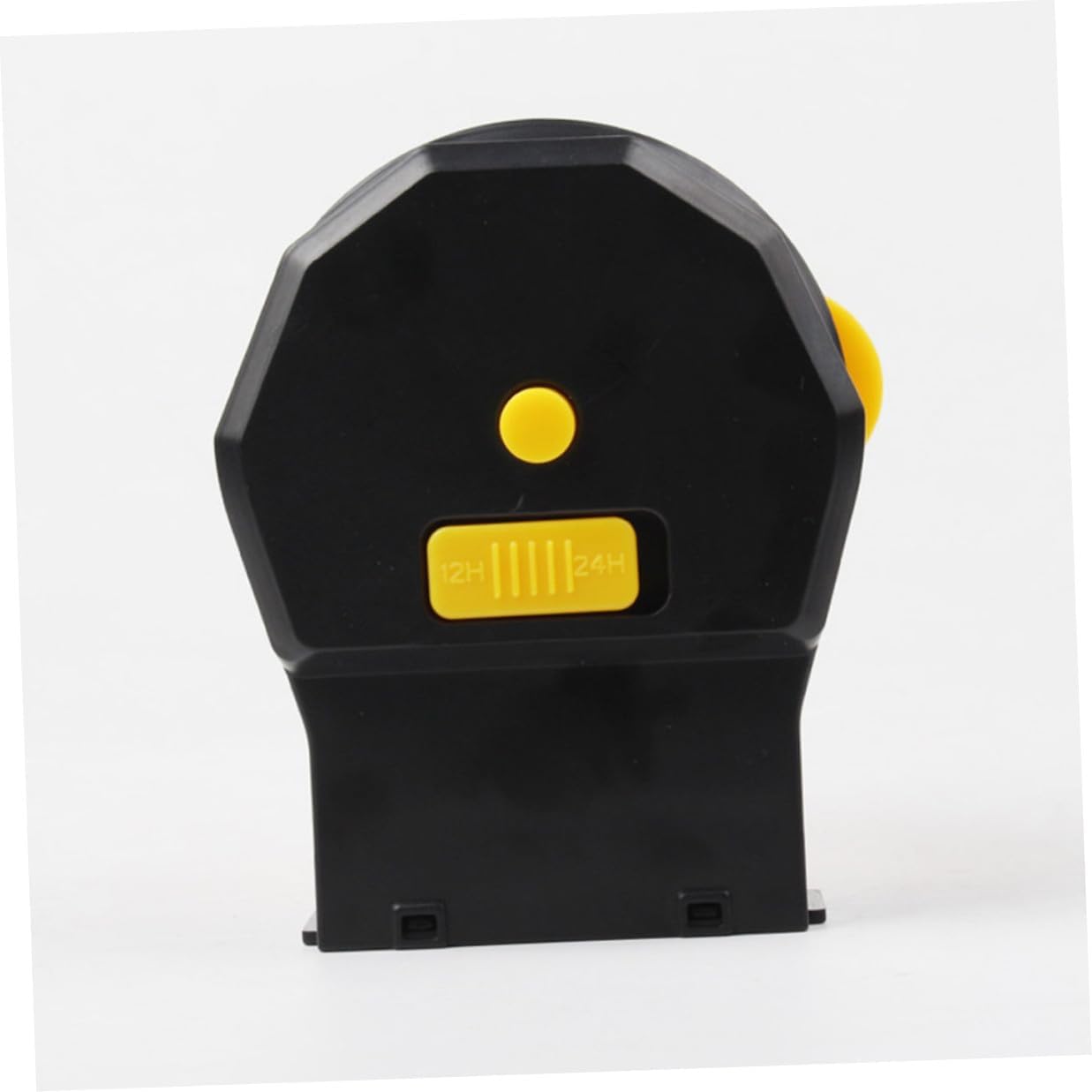 Ciieeo Automatic Fish Feeder for Aquarium Tank with Adjustable Timing Large-Capacity Fish Food Dispenser Without Batteries Yellow