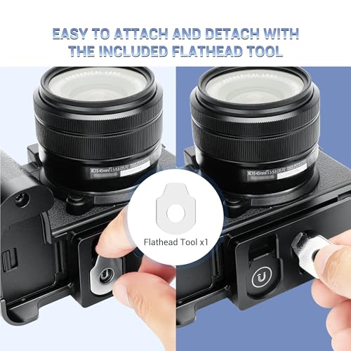 Image of JJC Metal Hand Grip Handgrip L Bracket for Fuji Fujifilm X-S20 XS20 Camera