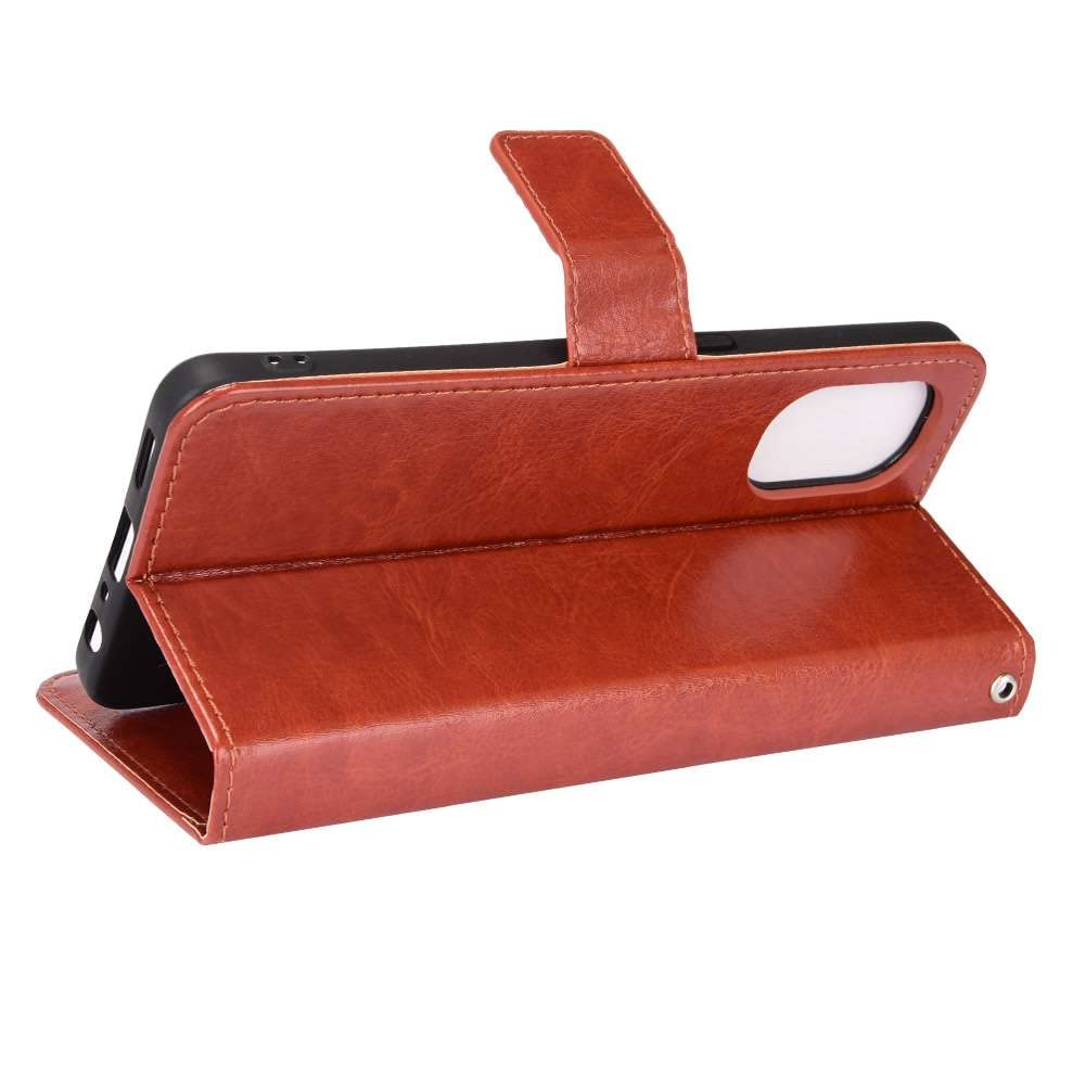 Custodia A Portafoglio 2 In 1 Per Oneplus N20 5G – Pelle Con Supporto E Porta Carte, Colore Caffè - 5
