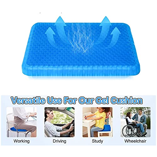 Asika SWN-0419-3 Gel Seat Cushion,1.65Inch Double Thick Egg Seat Cushion thumb #3