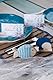 3er Set Tischkarten Meer Holz Eisen Coastal Ocean