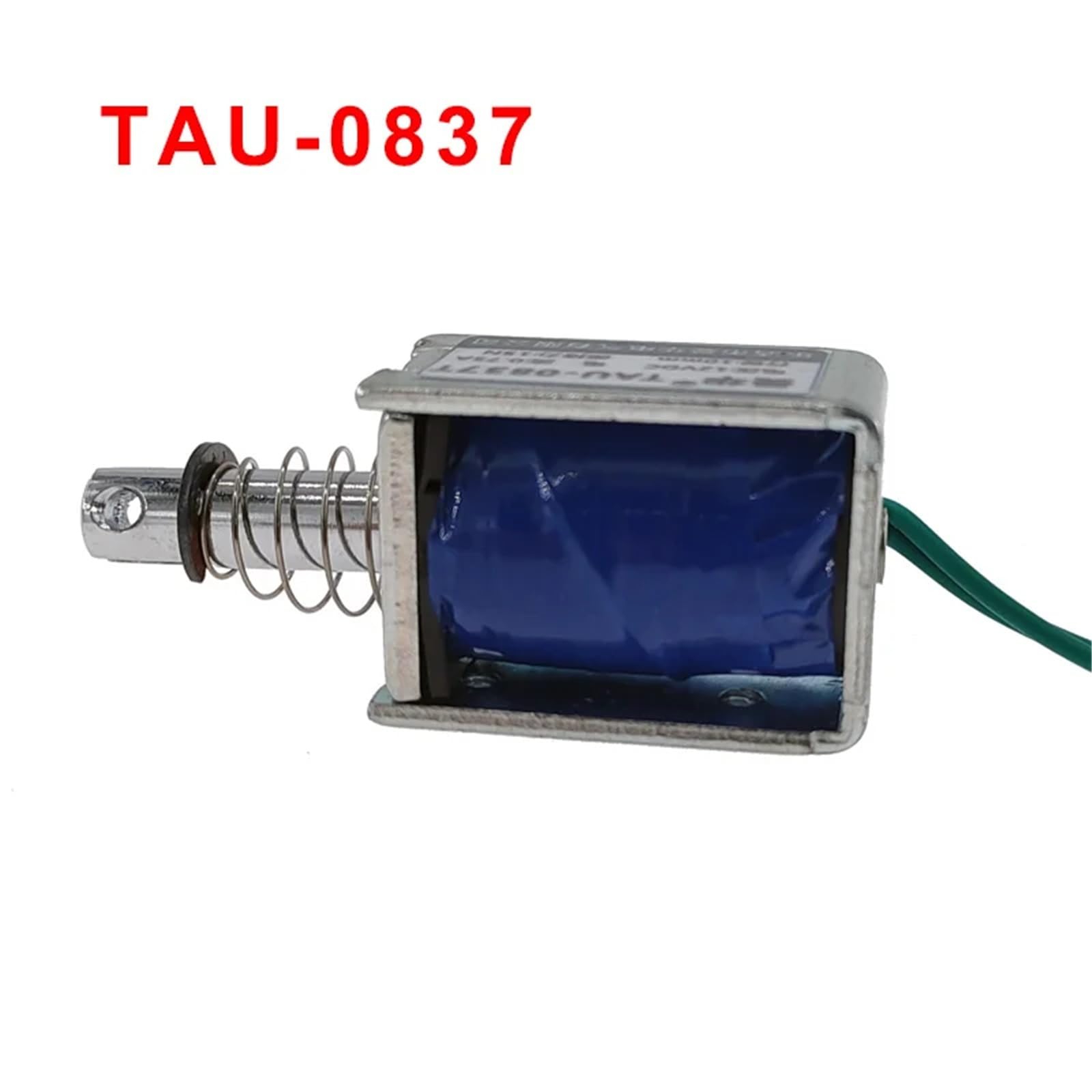 1 szt. Magnes elektryczny DC 12 V DC 0-10mm skok elektromagnes wzdłużny TAU-0837T solenoid (TAU-0837.12V)