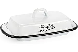 Suwimut Enamelware Butter Dish with Lid