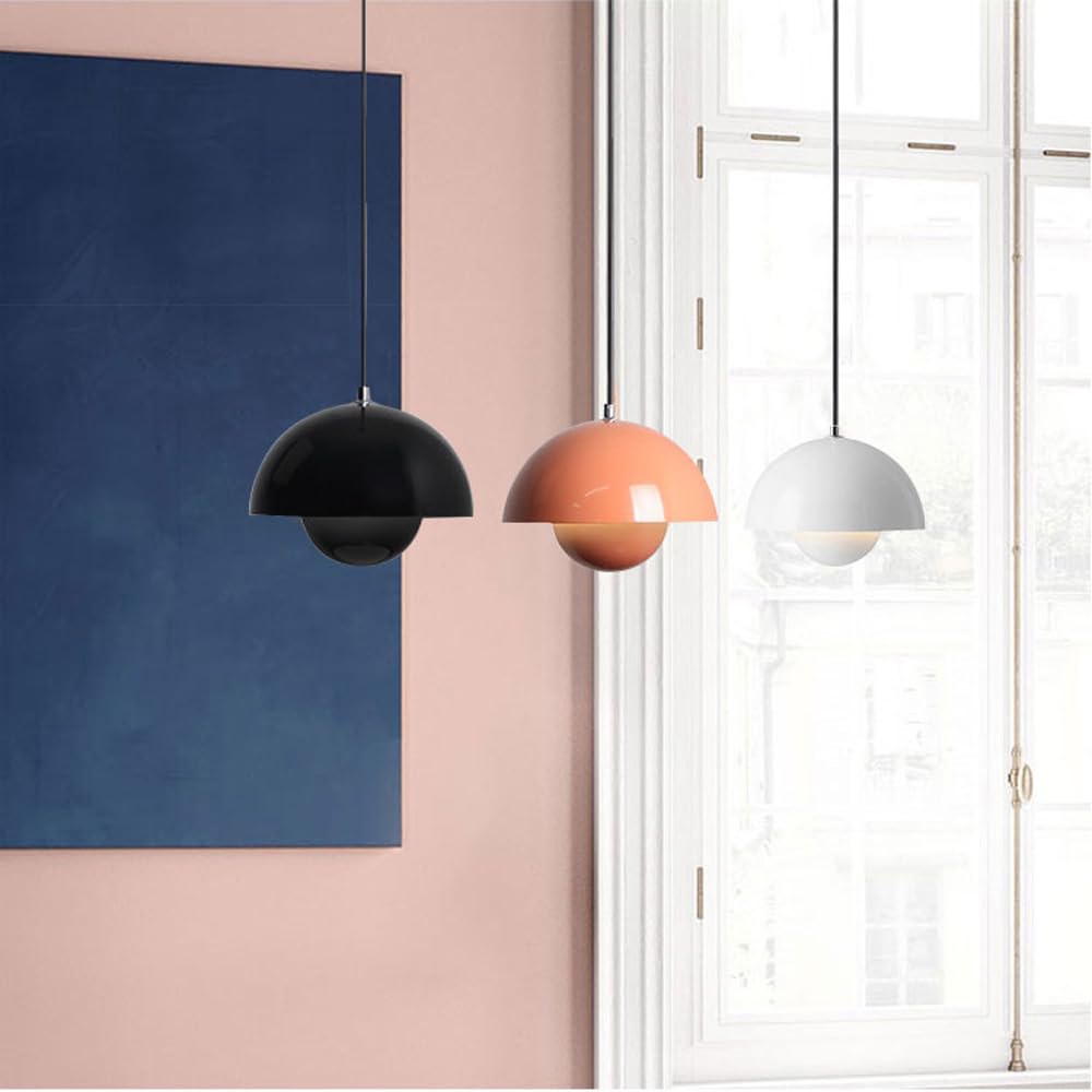 E27 pojedyncza głowica półkole lampa wisząca regulowana lampa kuchnia wyspa salon sypialnia restauracja oświetlenie ciemne