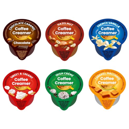 Coffee Creamer Variety Pack (48ct, 6 Flavors)