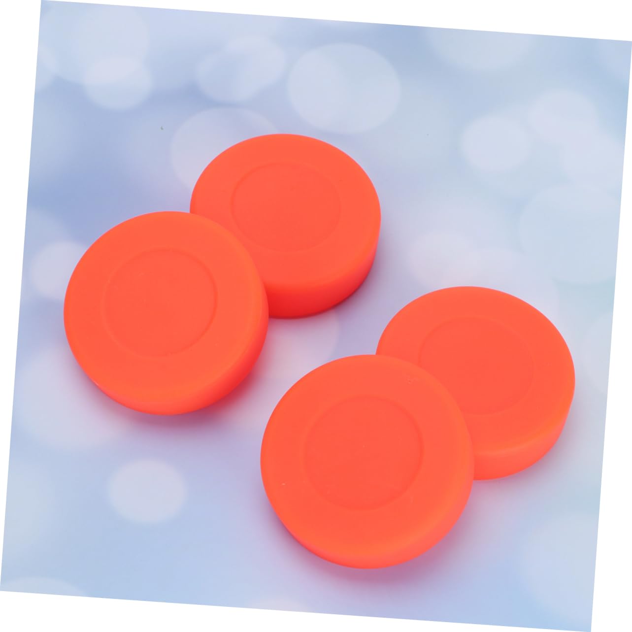 BESPORTBLE Rondelles De Hockey Glace Ajustables en PVC 12 Pcs Accessoires De Hockey en Caoutchouc Haute pour Adultes Et Garçon Et Filles De Plus De 8 Ou Patinoire
