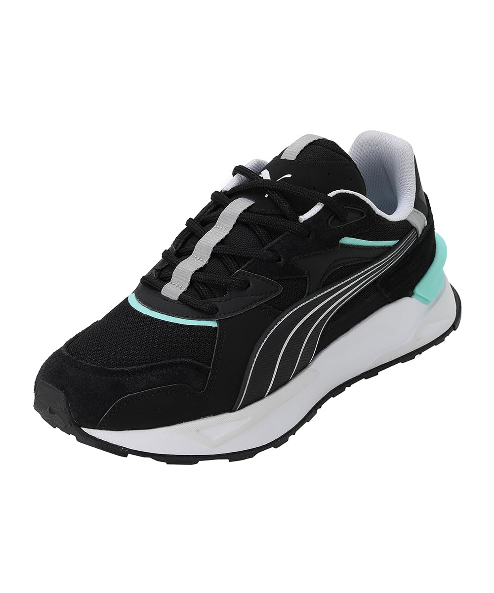 Puma Unisex-Adult Mirage Sport Asphalt Black-Mint Sneaker - 10UK (38897801) (B0BQBWF2S3) Amazon Price History, Amazon Price Tracker