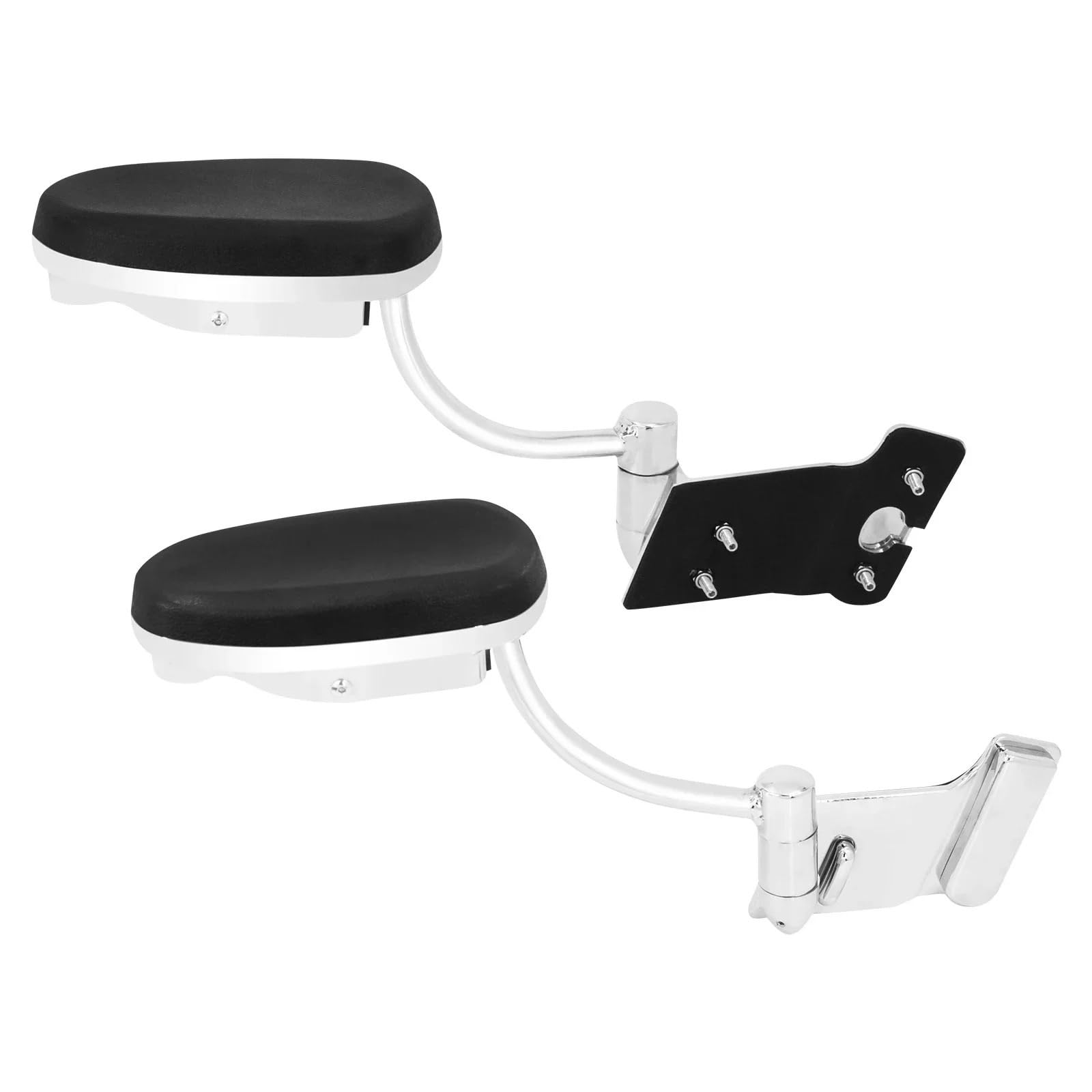 Reposabrazos ajustable negro para pasajero de Goldwing GL1800 8