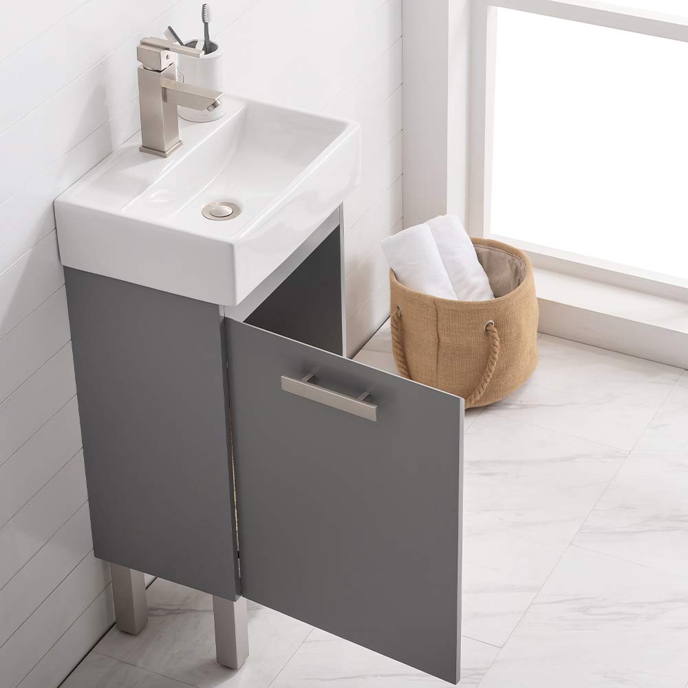 LUCA Kitchen & Bath LC17XGP Brielle 16.5” Single Sink