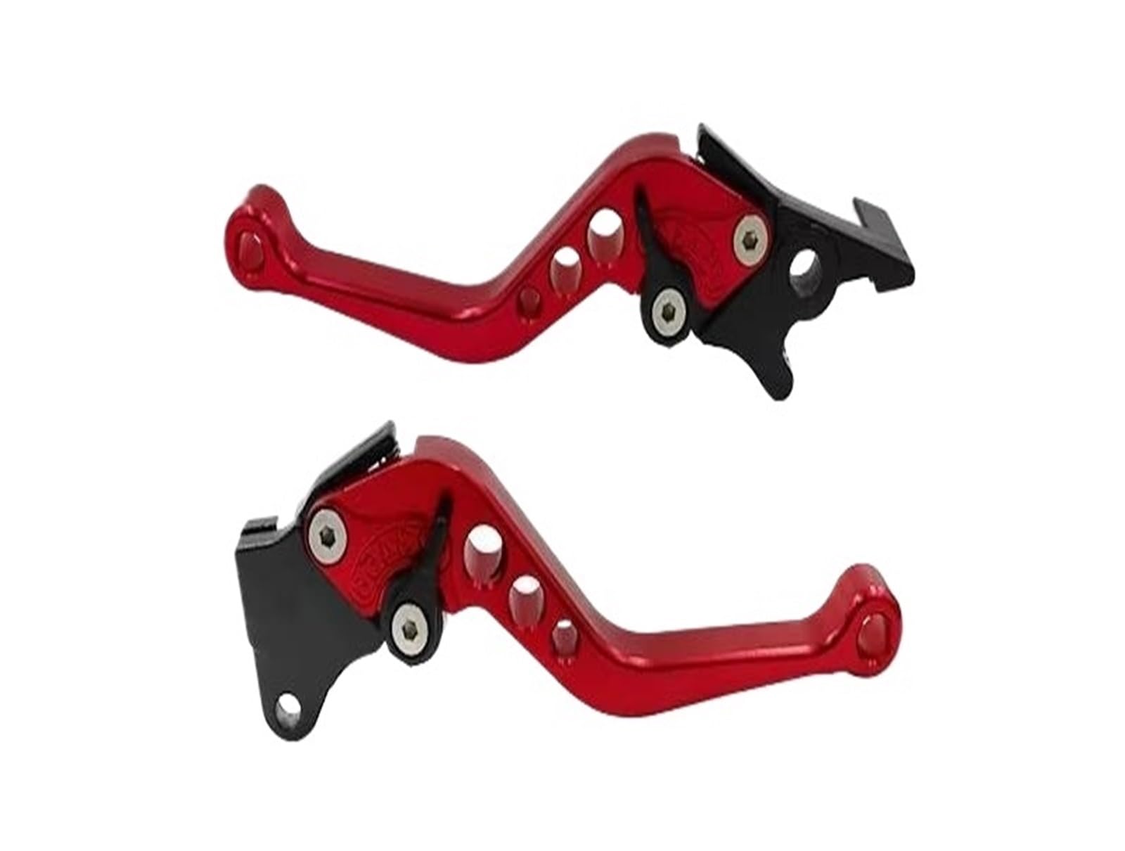 Super Dafi 7 Brake Clutch Levers For 125Cc Adjustable Cnc Motorcycle Brake Handle Motorbike Modification Clutch Drum Lever Handlebar Set Clutch Brake Lever(7)