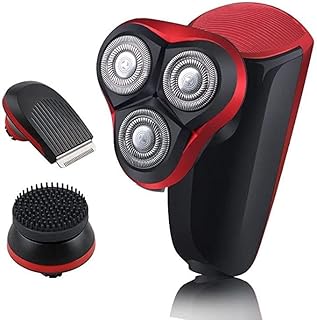 Afeitadoras, Afeitadora eléctrica multifunción recargable por USB, afeitadora rotativa resistente al agua, afeitadora eléctrica inalámbrica