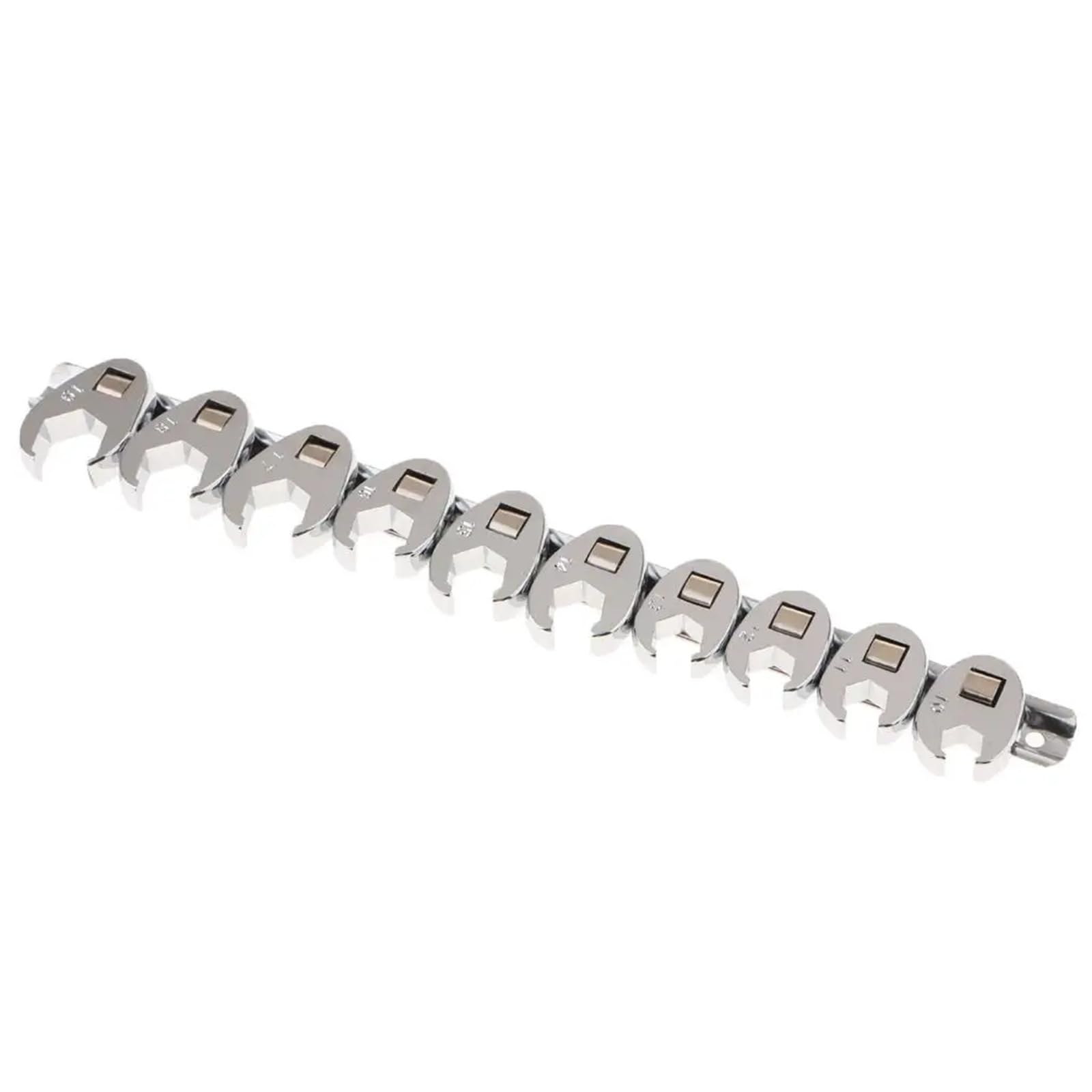 Set di chiavi esagonali da 10-19 mm con dado svasato Crowfoot Line Chiavi aperte for smontaggio chiavi freno 10 pezzi