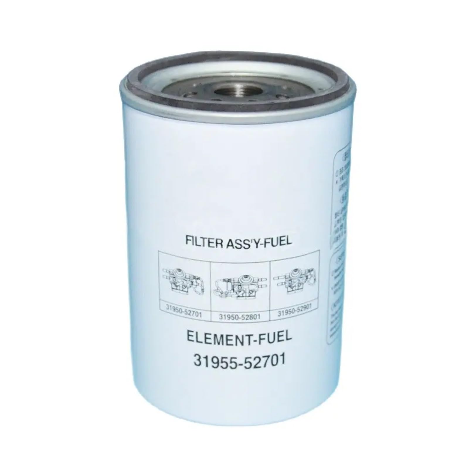 Filtro de combustible en línea 2 filtros de combustible 31955-52701 31945-52161 11QA-71040 para Hyundai reemplazar