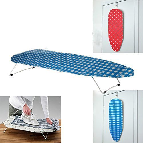 Folding Table Top Ironing Board Compact Foldable Travel Camping Space