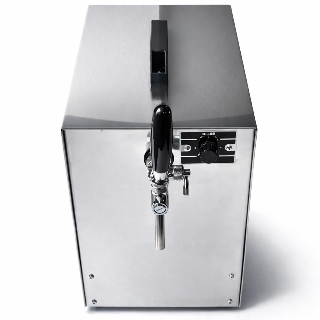 Zapfanlage Bierkoffer 1ltg 60l/h mit Kompensatorschankhahn & Tropfblech