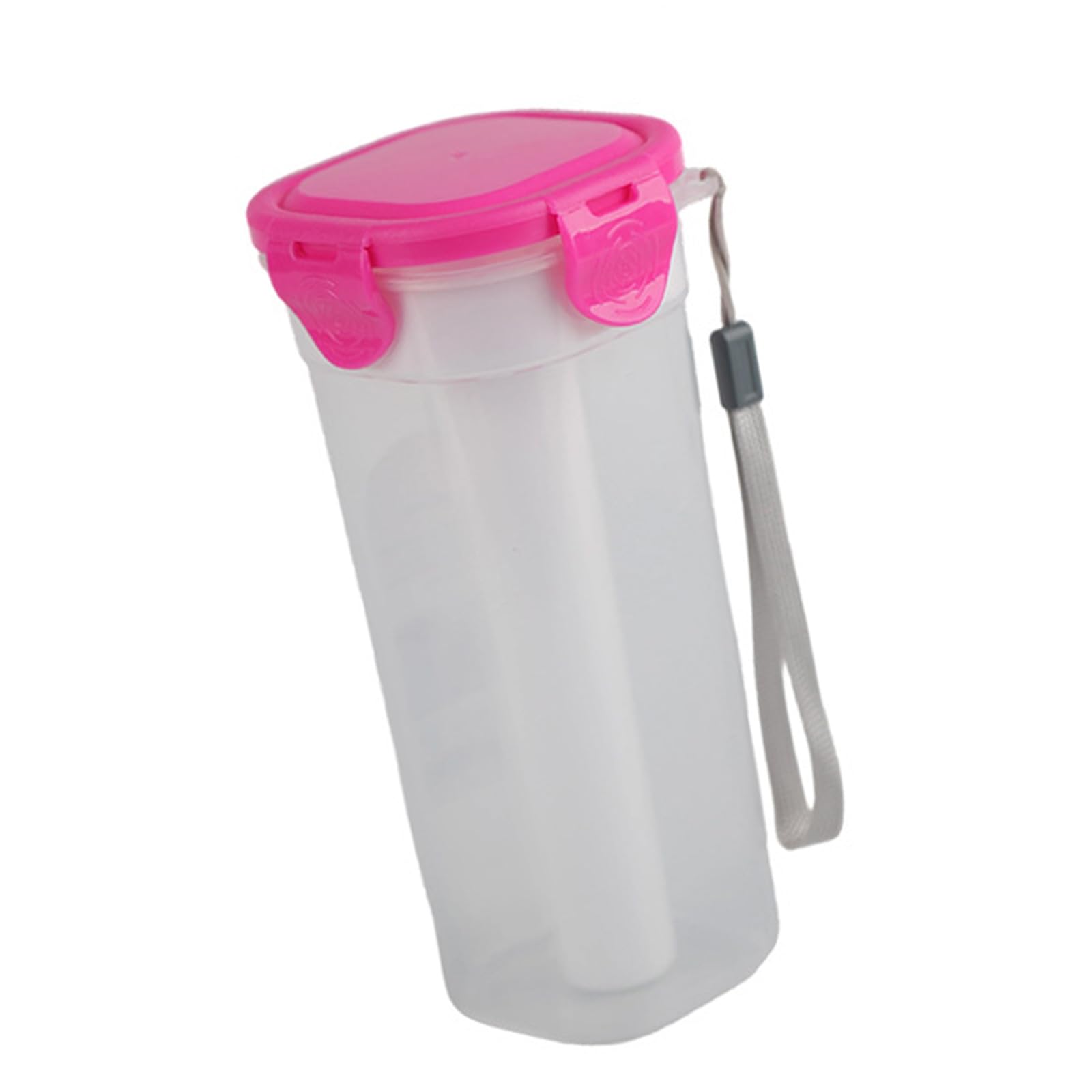 Geavonyg 550ml Water Bottle with Lid Leakproof Sports Drinking for Camping and Commuting Enduring Outdoor Water