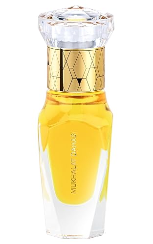 Swiss Arabian Mukhalat Dhahabi para unisex  Productos de lujo de Dubái  Aceite de perfume de larga duración  Una fragancia seductora,