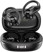 Lenovo LP75 Fone De Ouvido Sem Fio Bluetooth 5.3 Com Gancho Microfones TWS Esportivo HiFi Estéreo Bluetooth Sem Fio Impermeável Alta Fidelidade Cancelamento De Ruído