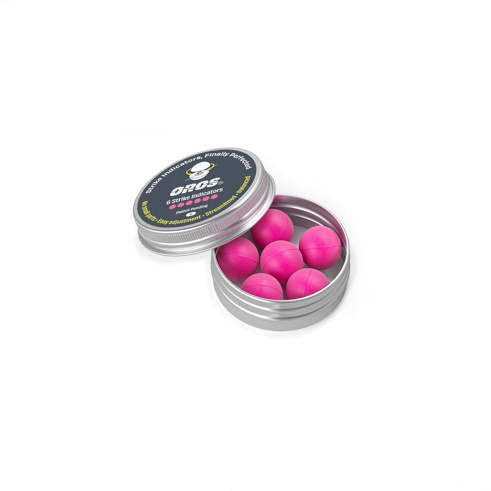 Oros Strike Indicators for Fly Fishing, Reusable Foam Nymph Indicators, High Visibility Trout Fishing Float, Assorted Sizes