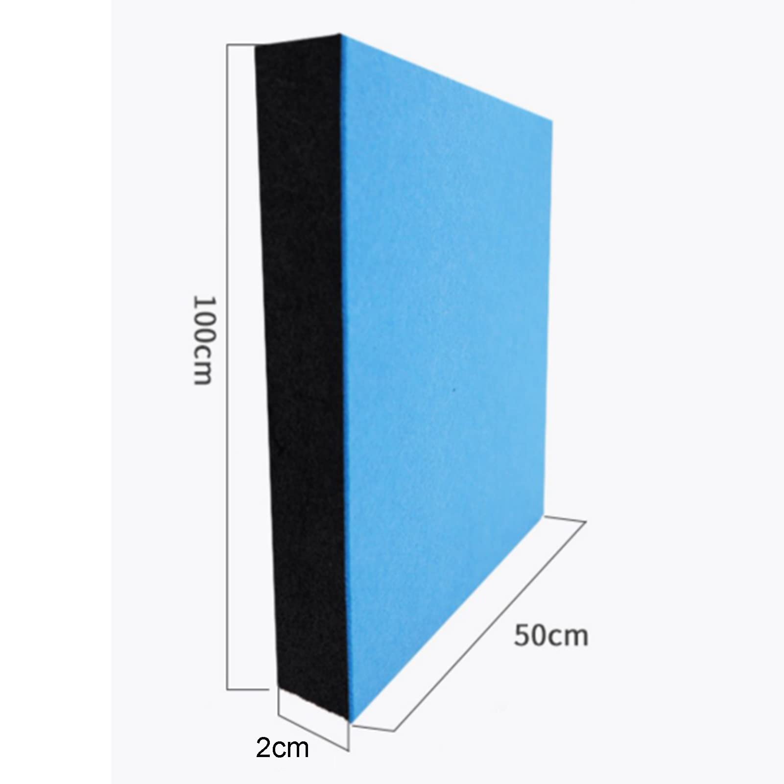 XPLKQXE Protectores para Esquinas La Columna del Garaje, Goma Protección Pared Garaje, Protectores Golpes Coche, Protector Pared Garaje Almacén Aparcamiento (Color : Azul, Tamaño : 1pcs)