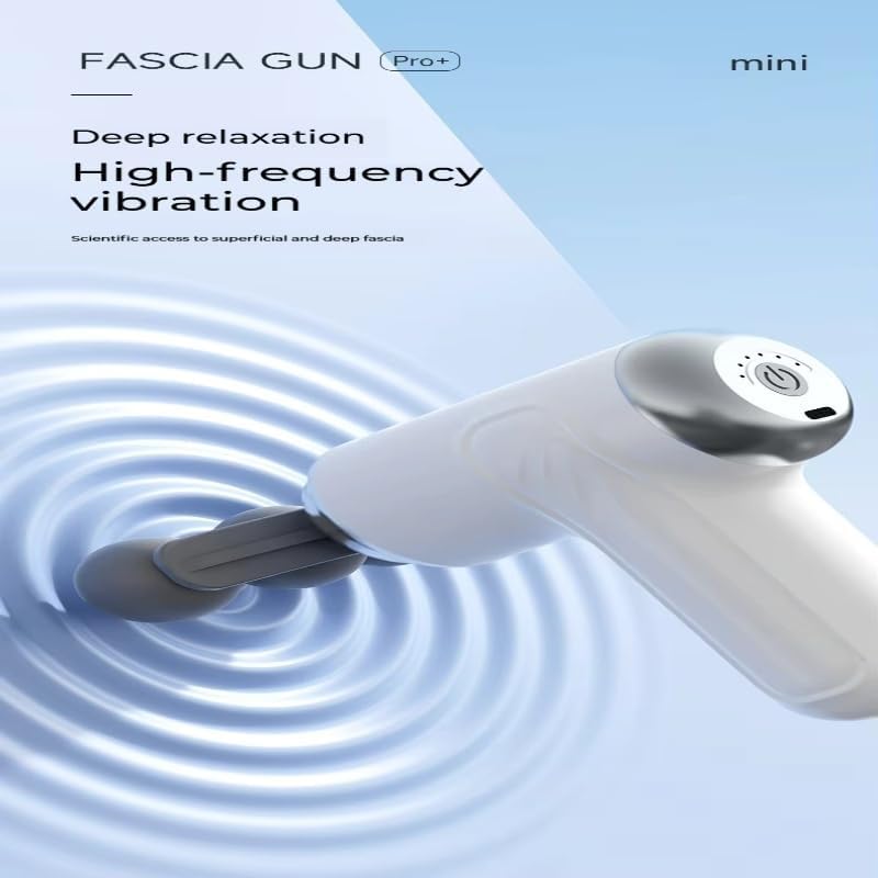 Image of 9 In 1 Mini Gun Massager Machine for Pain Relief - Body, Neck, Shoulders, Back, Arms & Feet Massager- 6 Speed Type-C Charging for Muscle Pain Relief Recovery (Style 1)