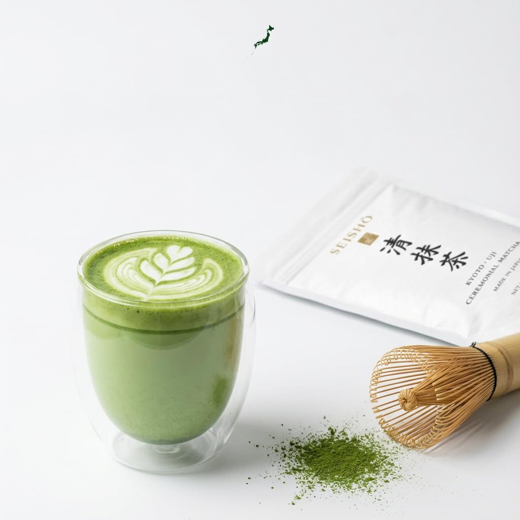 Matcha Society Ceremonial Matcha – 200 g Reines Matcha Pulver aus Japan – Ceremonial Grade Grüntee aus Uji, Kyoto – Fein Gemahlen – Laborgeprüft