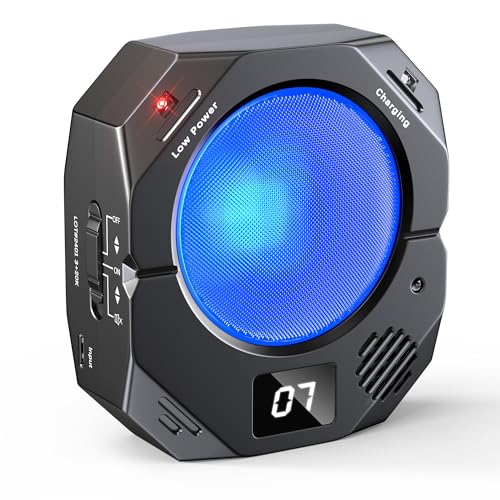 SINPIPOW Dry Fire Training System, Portable Electronic Target Compatible with Training Cartridge 9mm/380ACP/45ACP/More, 5 Difficulty Grade,Sound/Flash Feedback