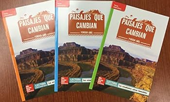 Paisajes Que Cambian - Spanish Readers Set of 18 Books Same Title Different Lexile Levels Grade 4