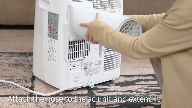 Image of 14000 BTU Portable Air Conditioners Cools Up to 700 Sq.Ft, 3-in-1 Energy Efficient Portable AC Unit with Remote Control,Dehumidifier Fan,Smart Quiet Sleep Mode,Timer,Auto Swing,for Room Bedrooms