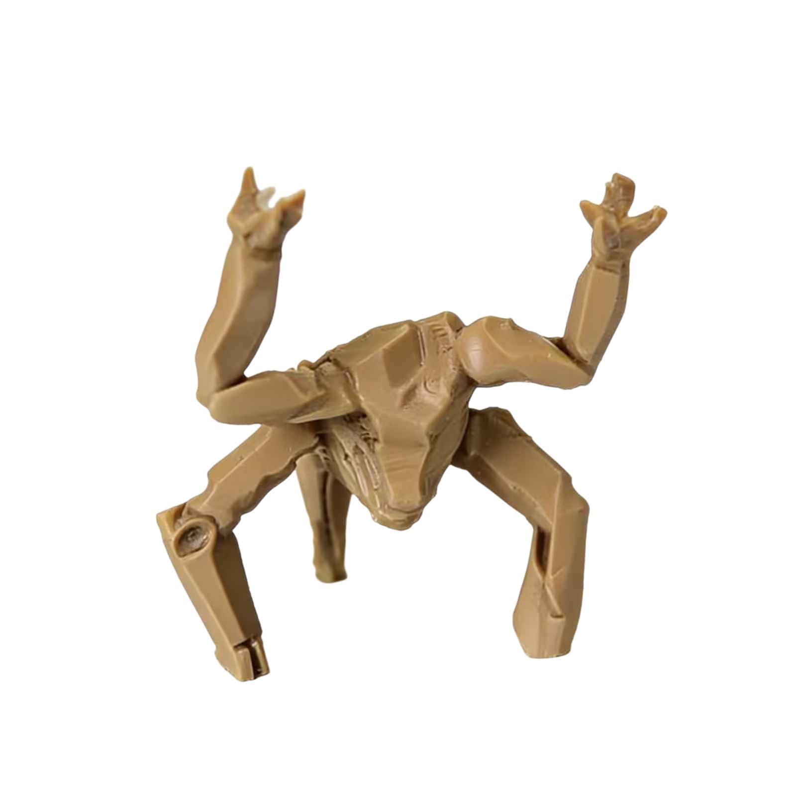 Project Hail Mary Rocky Pen Holder, 3D Printed Alien Sculpture Desk Decor, Rocky Project Hail Mary Merch, Unique Movie Merchandise Gift for Fans, Pen Stand for Office (Yellow)