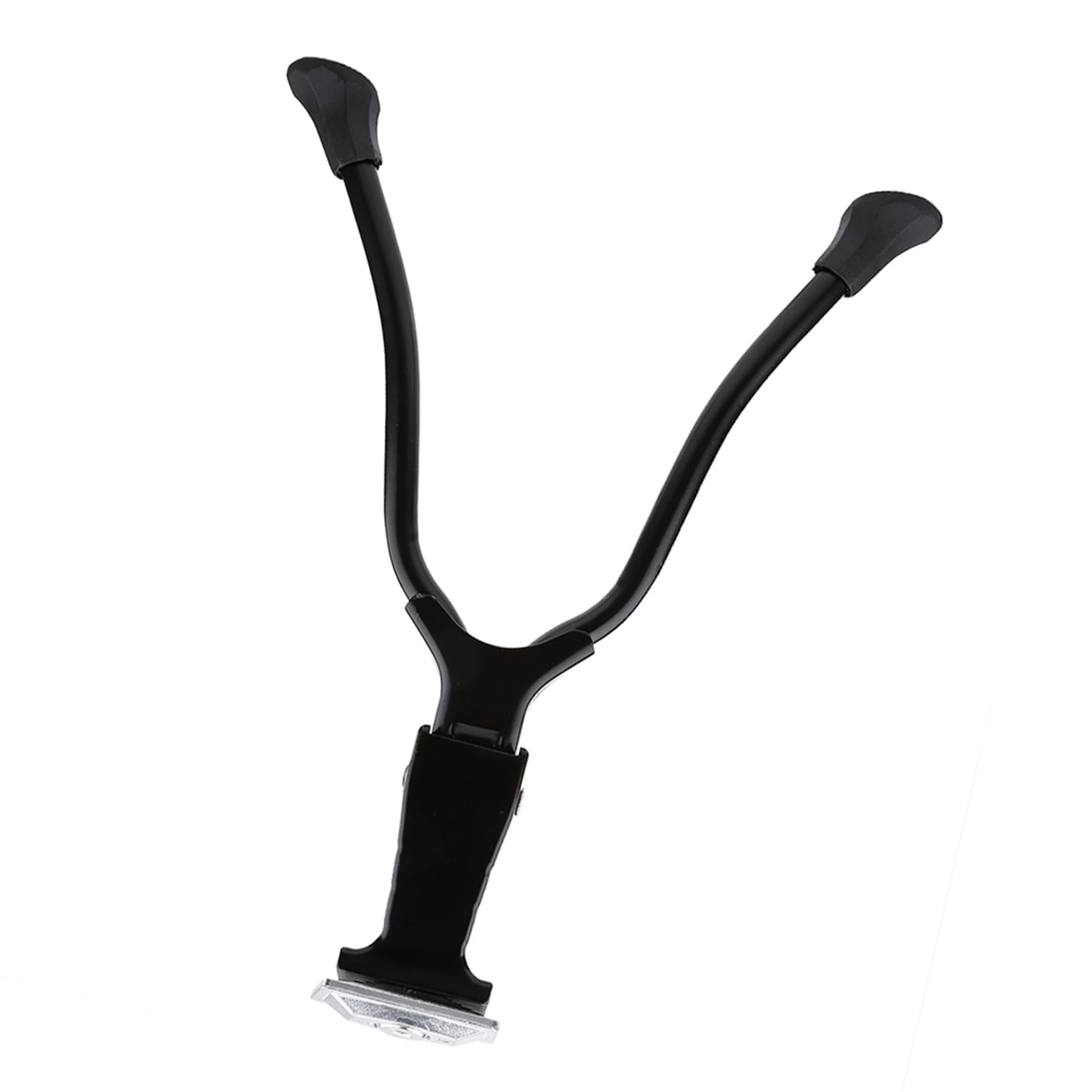 Béquille Double Vélo Noir Aluminium 355mm - Support Stationnement Vélo