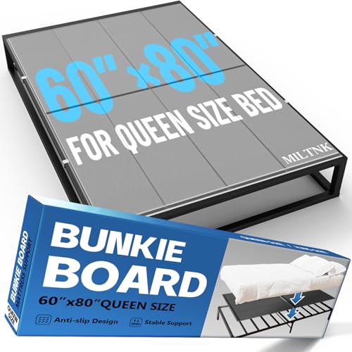 Bunkie Board Queen Size (60x80''), Bed Support Board For Under...