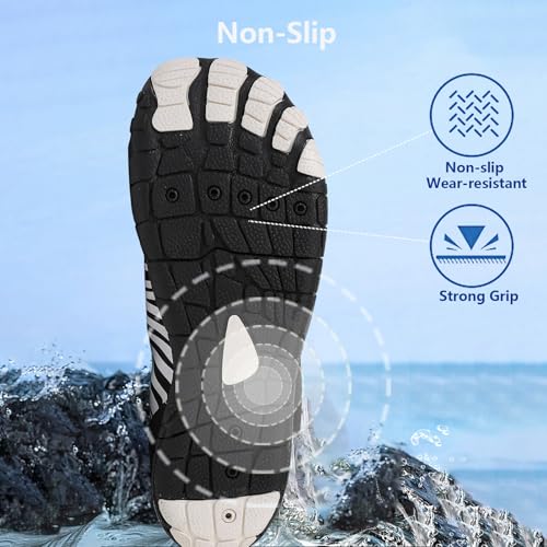 Image of Hike Barefoot Shoes Women Men Pro Water Footwear Wide Toe Box Non-Slip Unisex Athletic Outdoor Running Shoes