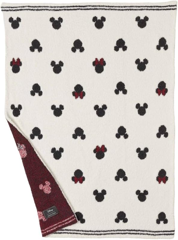 Barefoot Dreams Unisex CozyChic® Classic Disney Baby Blanket (Infant) Cream Multi Baby