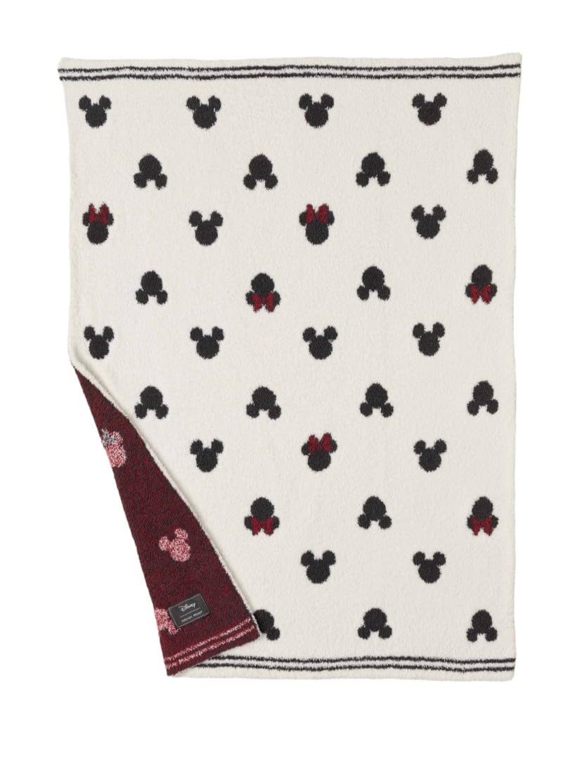 Barefoot Dreams Unisex CozyChic® Classic Disney Baby Blanket (Infant) Cream Multi Baby