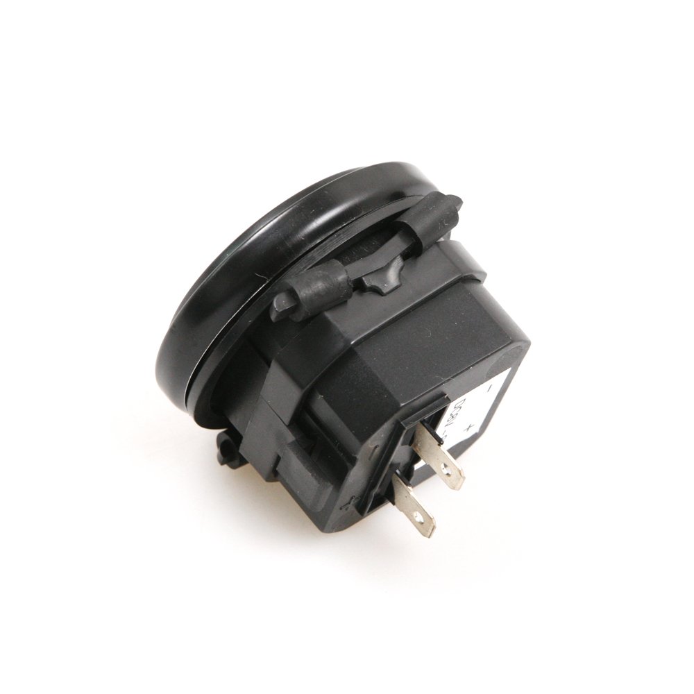 ATOPLEE Quartz ronde Retour anneau de garniture de compteur horaire Bateau Tracteur Générateur moteur Mower Voiturette 48v 24v 12v