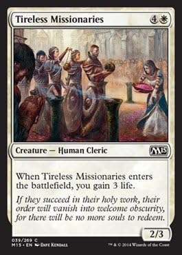 Magic The Gathering - Tireless Missionaries (039/269) - Magic 2015