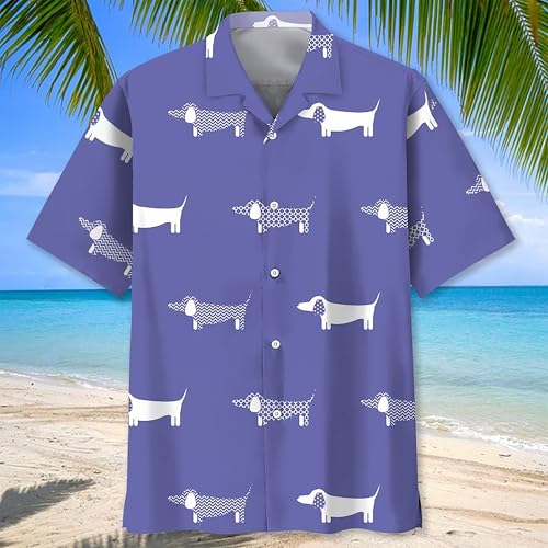 Funny Dog Hawaiian Shirt for Men, Dog Hawaii Shirt Hawaiian Shirt for Him, Her2