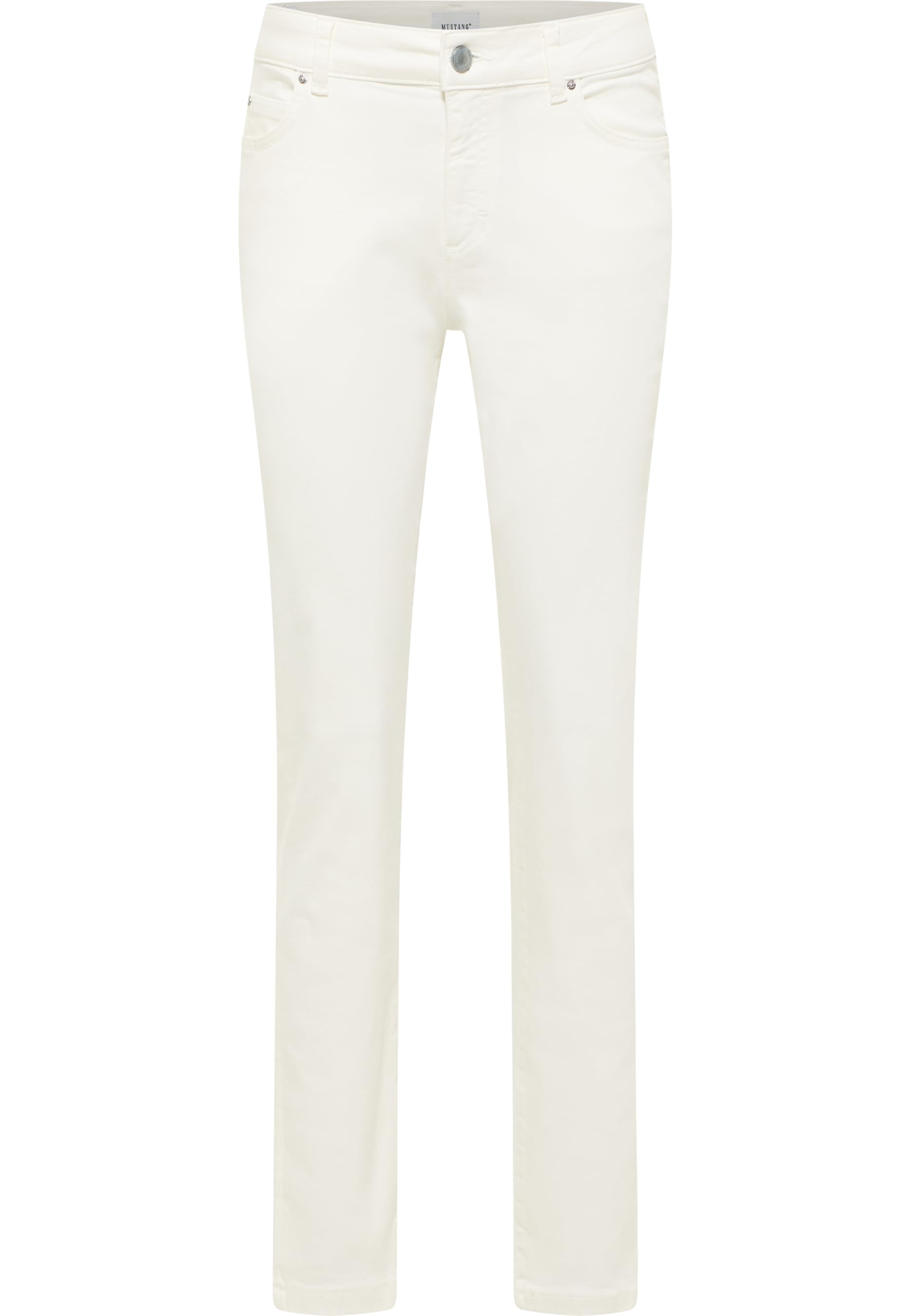 MUSTANG Women's Style Crosby Relaxed Slim Jeans, Whisper White 2013, 26W x 30L