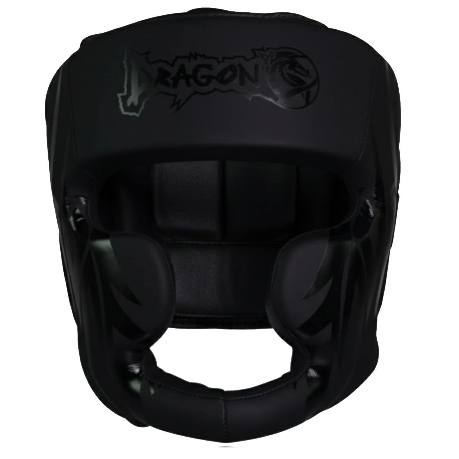 Dragon do 11749-P Mamba Kopfschutz für Kickboxen, Boxen & MMA - Hochwertiger Kampfsport Kopfschützer aus Kunstleder - Verstellbarer Gesichtsschutz für Sparring, Muay Thai, Karate - Unisex