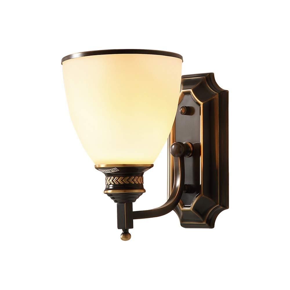 Lanterne en verre E27 et applique murale classique contre les zones sombres - 8