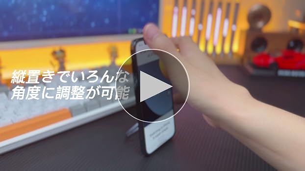 未使用品！ EWA ewa エワ リング マグネット MagSafe ブラック黒 外さずに充電できるリングとスタンド2-in-1のMagSafeアクセサリ