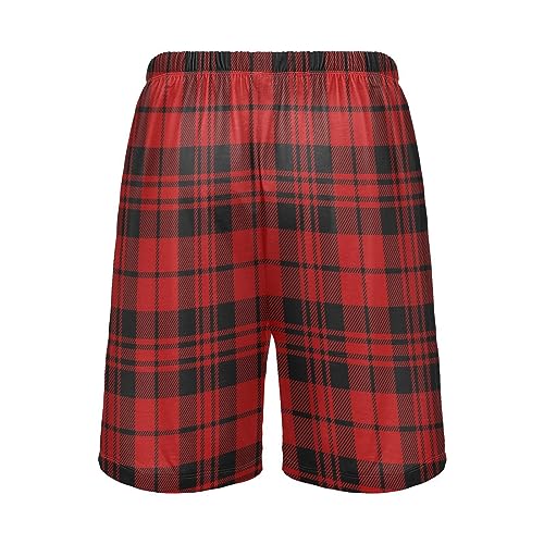 Men's Pajama Shorts Siamese Cats Sleep Shorts for Men Pajama Bottom Pants S4