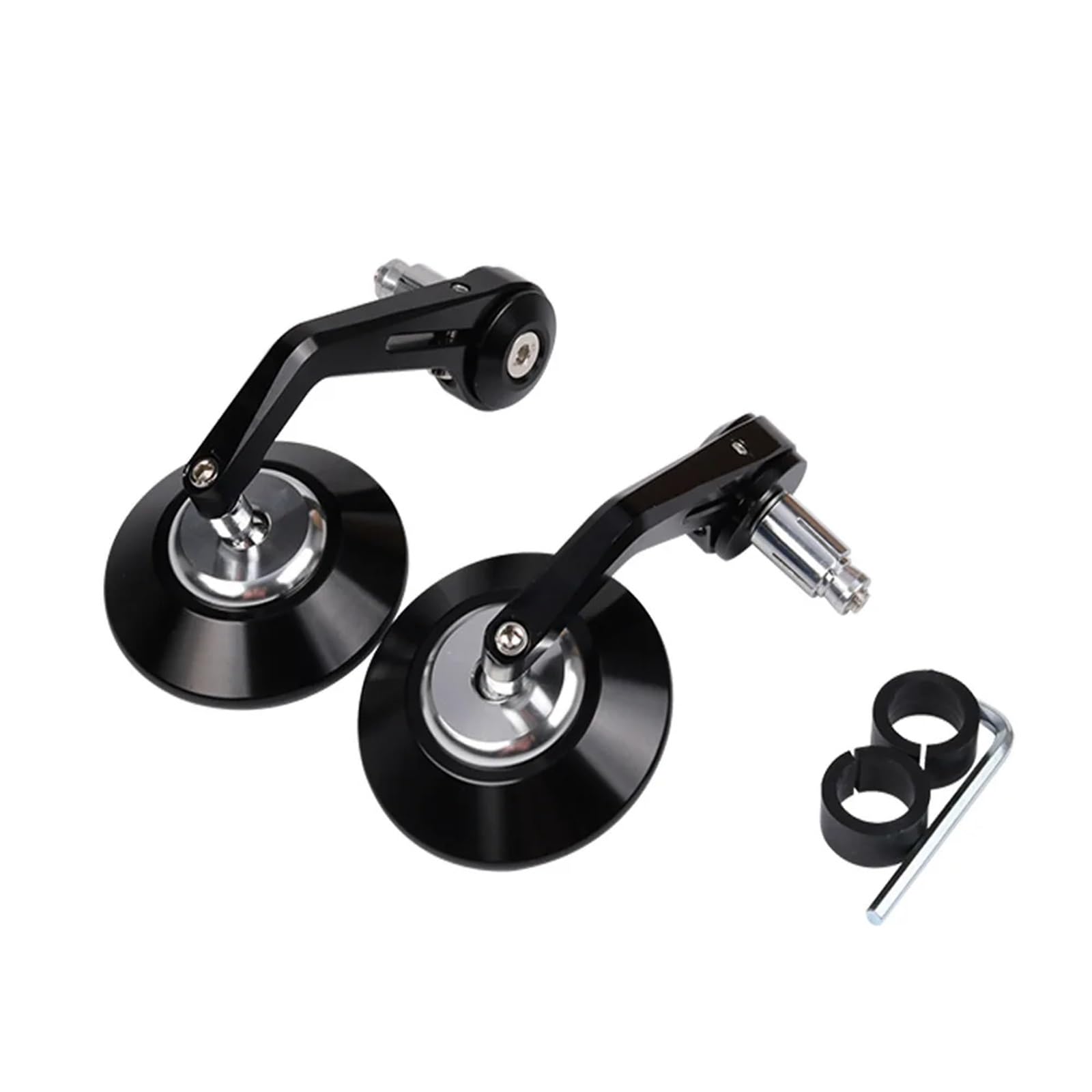 Kemimoto Motorrad Rückspiegel Für 7/8 Zoll Lenker, Uuniversal 8 Mm Und