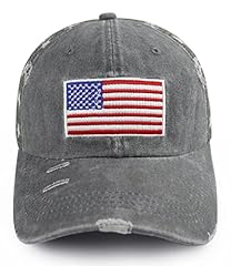 American Flag Gray